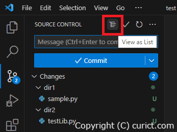 View as List button